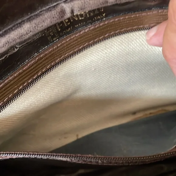 Green and Brown Men's Bag Fendi Vintage - Picture 11 of 15